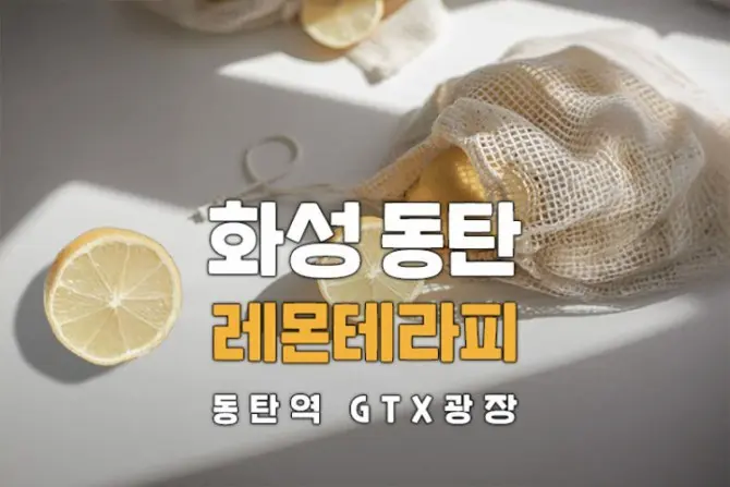 화성 동탄역 [레몬테라피] 스웨디시 대표 이미지